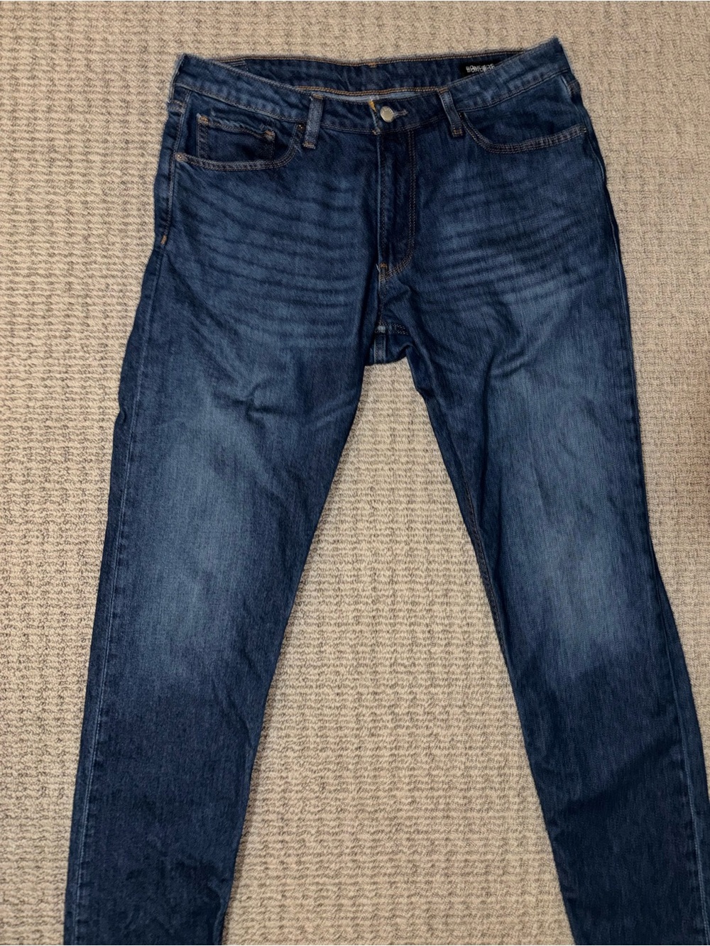 Bonobos Slim Straight Jeans in Dark Indigo